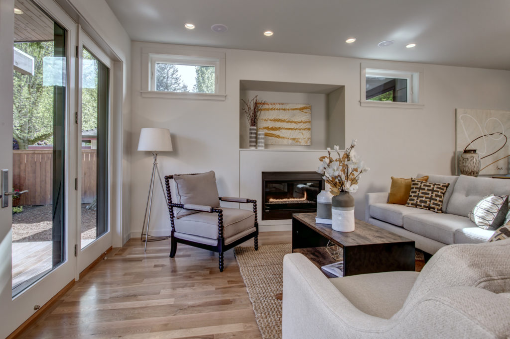 Modern New Construction living room